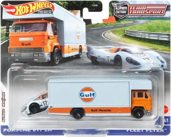 Hot Wheels Porsche 917 LH Fleet Flyer, Team Transport Fleet Flyer #41