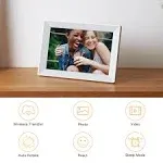 Frameo WiFi Digital Picture Frame, Birthday Gifts for Women, 10.1 Inch 1280 * 800IPS Touch Screen Digital Photo Frame, 16GB Memory, Auto-Rotate, Share Picture Video, Birthday Gift for Mom, Dad, Wife