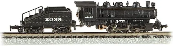 Bachmann Industries USRA 0-6-0 ATSF Locomotive with Switcher &amp; Tender (N Scale)