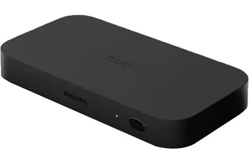 Philips Hue Play HDMI Sync Box - Requires Hue Bridge - Supports Dolby Vision, HDR10+ and 4K - Control with Hue App - Compatible with Alexa, Google Assistant, and Apple HomeKit