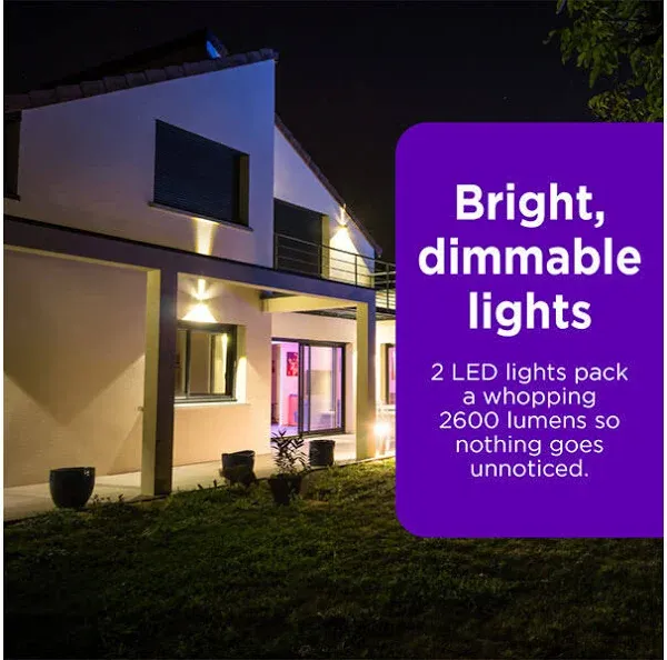 Roku Smart Home Floodlight Camera SE Wi-Fi - Connected j*