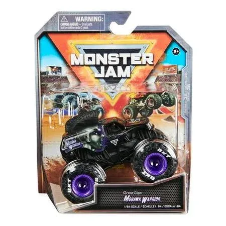 Monster Jam Official Mohawk Warrior Monster Truck Die-Cast Vehicle