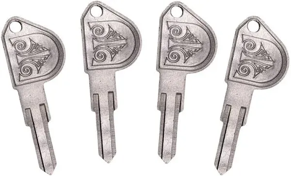 Architectural Mailboxes Key Blank for High Security Mailbox Lock