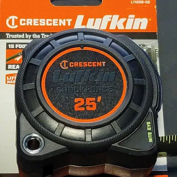 Crescent Lufkin Shockforce Nite Eye Tape Measure