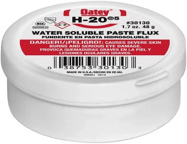 Oatey Water Soluble Paste Flux