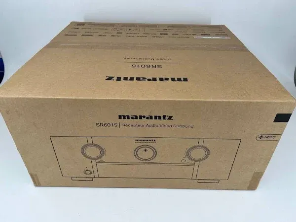 Marantz SR6015 9.2 Channel 8K Ultra HD AV Receiver Black