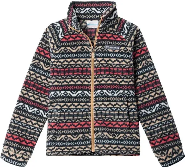 Columbia Girls' Benton Springs II Printed Fleece Jacket