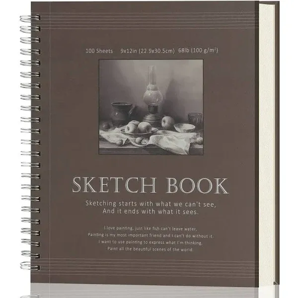 Amazon Basics Sketch Pad 5.5"x8.5" 67 lb. / 100 gsm