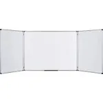 MasterVision TR0202101170 Trio Magnetic Whiteboard