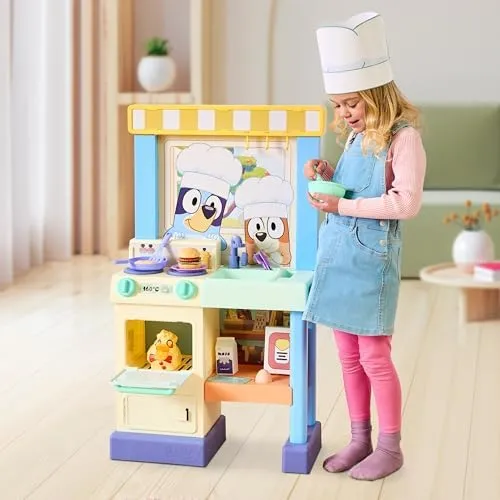 Bluey Deluxe Cook and Clean Kitchen Playset