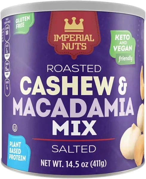 Imperial Nuts Roasted Cashew & Macadamia Nut Mix