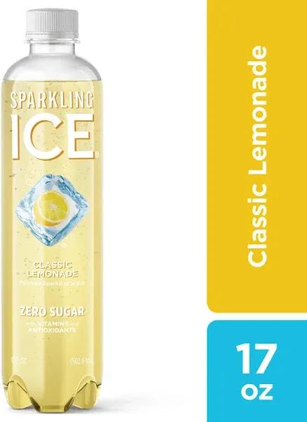 Sparkling Ice Classic Lemonade Water