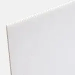 Coroplast 24 in. x 36 in. x 0.157 in. White Corrugated Twinwall Plastic Sheet (15 Pack) 42069122