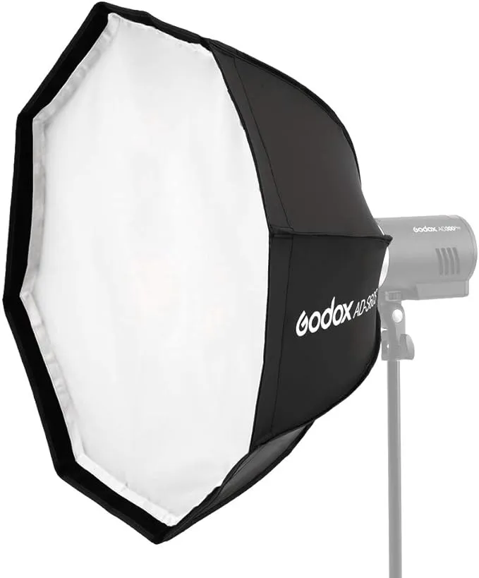 Godox DPU-85BS Diffuser Cover for 85 cm Parabolic Umbrella, Black/Silver