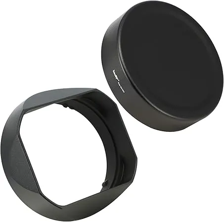 Haoge LH-S245N Bayonet Square Metal Lens Hood For Sony Fe 50mm F2.5 G Fe 40mm F2 ...