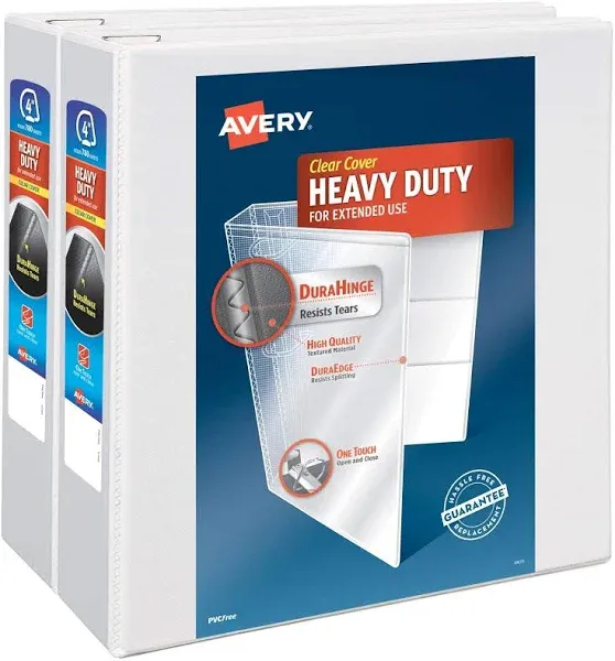 Avery Heavy-Duty View 3 Ring Binder