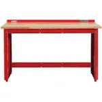 Craftsman 6' Workbench with Wood Top