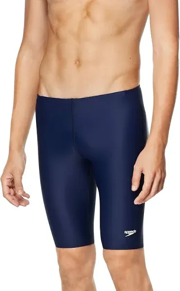 Pleasantville Swim Team - SPEEDO Male Solid Endurance+ Jammer Swimsuit-Adult