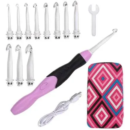 Yarniss Lighted Crochet Hooks Set