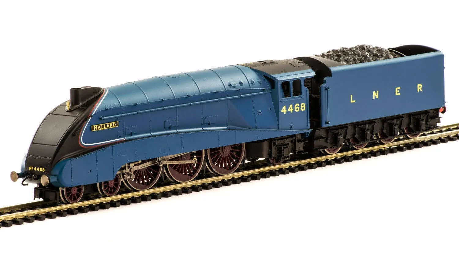 Hornby R3395TTS Railroad Class A4 4-6-2 4468 Mallard Lner (DCC-Sound)