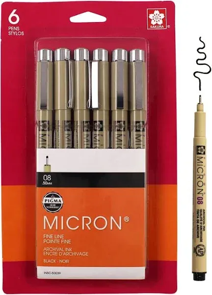 Sakura Pigma Micron Black