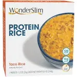 Wonderslim Plant Based Protein Rice Taco Rice