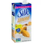 Silk Almond Milk Unsweetened Vanilla 32 fl oz