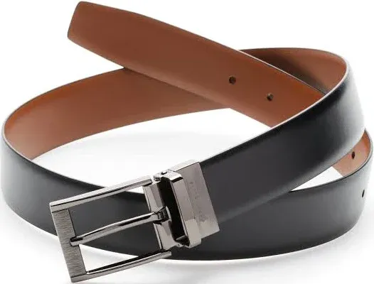 Perry Ellis Men's Reversible Leather Belt