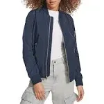 Levi's Trendy Plus Size Melanie Bomber Jacket - Navy - 1x