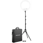 Westcott 18" Bi-Color LED Ring Light Kit with Batteries and Stand