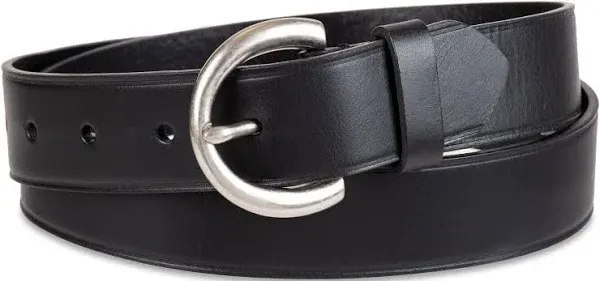 Levi's Women's Casual Leather Belt with Cut Edge Bridle