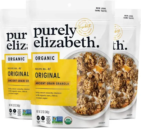 Purely Elizabeth Original Ancient Grain Granola - 12 Oz