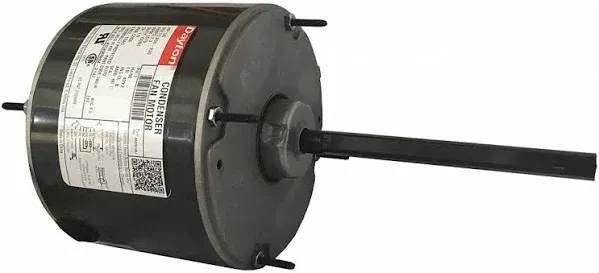 Condenser Fan Motor,1/6 HP,1075 RPM,60Hz