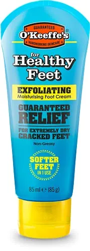 O’Keeffe&#039;s Healthy Feet Exfoliating Moisturising Foot Cream - 85ml