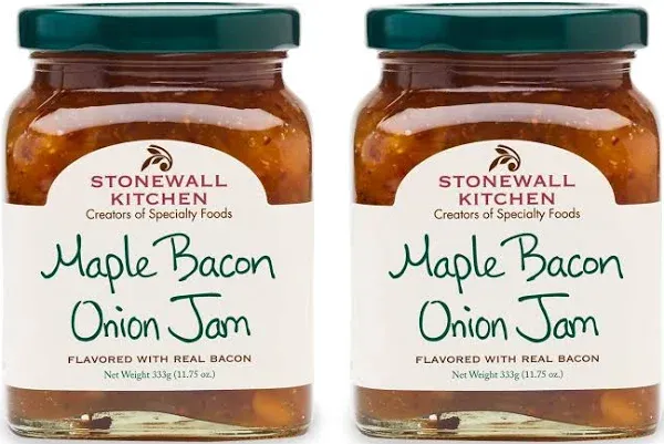 Stonewall Kitchen Jam, Maple Bacon Onion - 11.75 oz