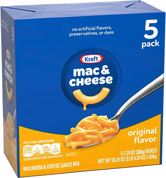 Kraft Original Macaroni Cheese Dinner