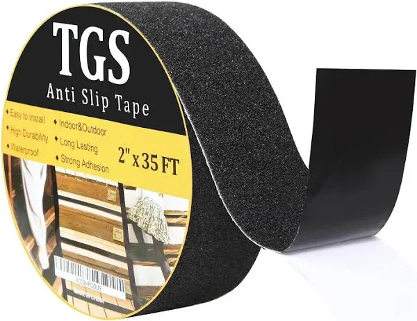 Anti Slip Grip Tape Heavy Duty for Stairs 2Inch × 35Ft Outdoor/Indoor Waterproof