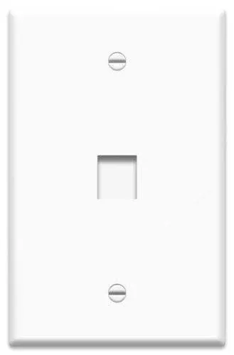 On-Q 1-Gang 1-Port Wall Plate