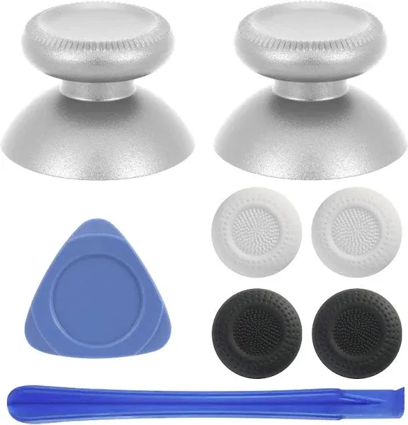 VRbrother Replacement Rocker Metal Analog Joystick Thumbstick Mushroom Caps Repair for Meta Oculus Quest