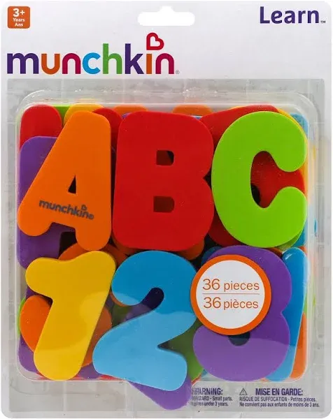 Munchkin Bath Letters and Numbers