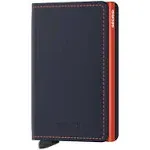 Secrid - Slimwallet Matte Nightblue & Orange