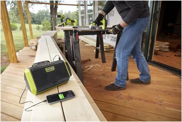 Ryobi 18v one+ bluetooth speaker (P13009065)