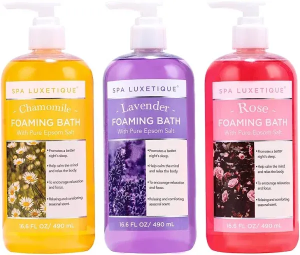 Spa Luxetique Women's Foaming Bubble Bath