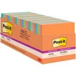 Post-it Super Sticky Notes - Assorted (24 Pads per Box)