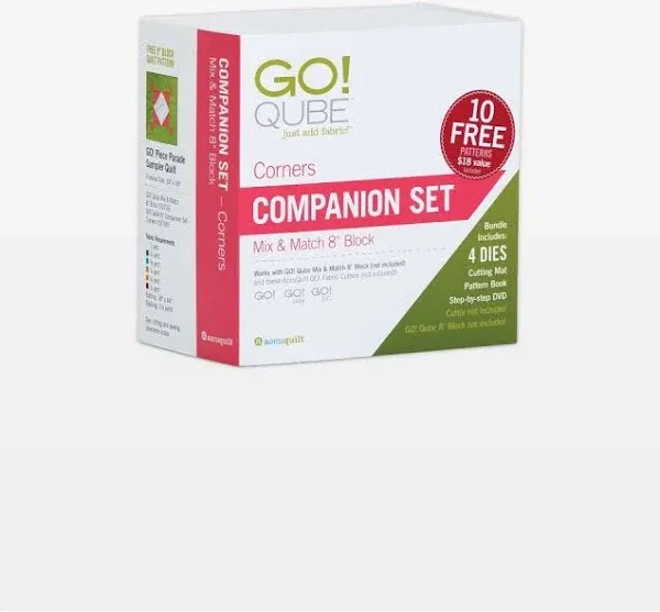 AccuQuilt GO! Qube 8" Companion Set Corners