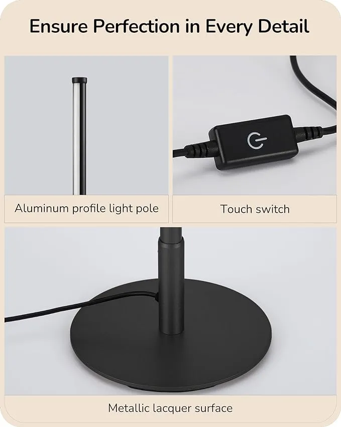 EDISHINE Minimalist LED Table Lamp