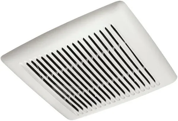 Broan-NuTone Easy Install Bathroom Exhaust Fan Replacement Grille/Cover in White FGR300