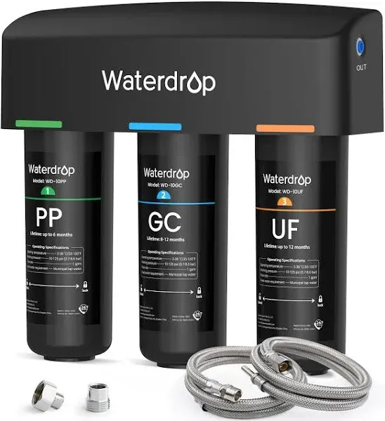 Waterdrop WD-TSA-UF Under Sink Water Filter