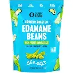 The Only Bean Crunchy Dry Roasted Edamame Snacks Sea Salt 18oz