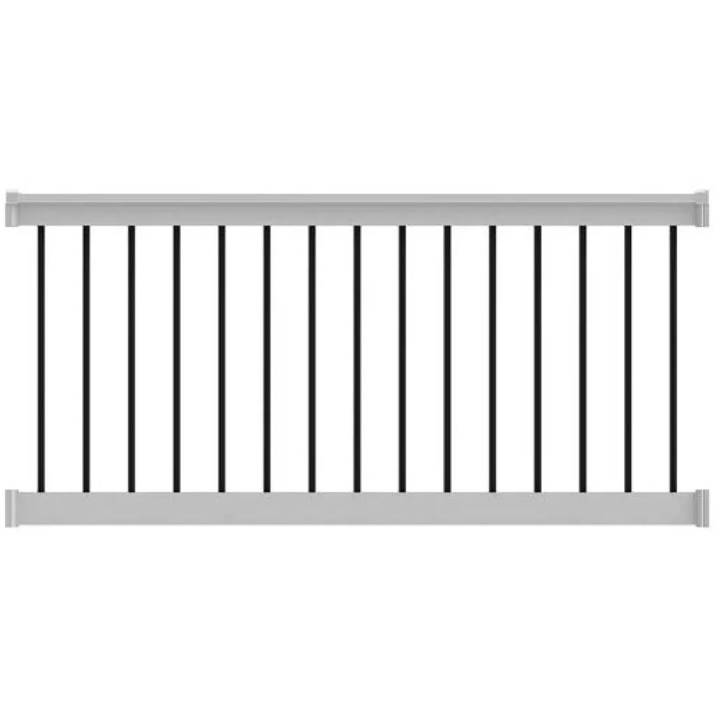 Deck Railing Finyl Line Vinyl White Round 36